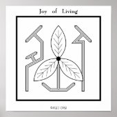 Joy of Living Poster (Voorkant)