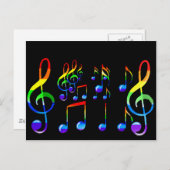 Joy of Music Lives_ Briefkaart (Voorkant / Achterkant)