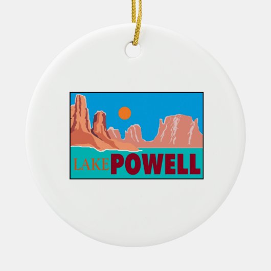 JOY OF POWELL KERAMISCH ORNAMENT (Voorkant)