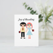 Joy of Reading Briefkaart (Staand voorkant)
