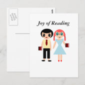 Joy of Reading Briefkaart (Voorkant / Achterkant)