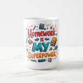 Joy of Studeren -no7 Custom-Cut Vinyl Sticker Koffiemok (Center)