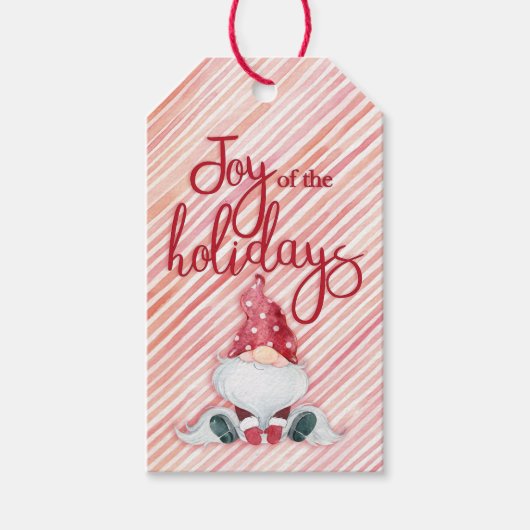 Joy of the Feestdagen Cadeaulabel (Voorkant)