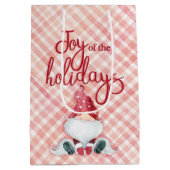 Joy of the Feestdagen Medium Cadeauzakje (Achterkant)