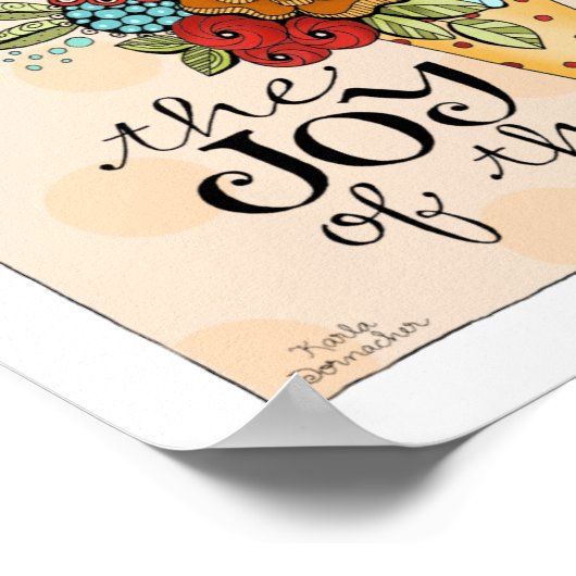 Joy of the Lord - 12 x 12 Art Print (Hoek)