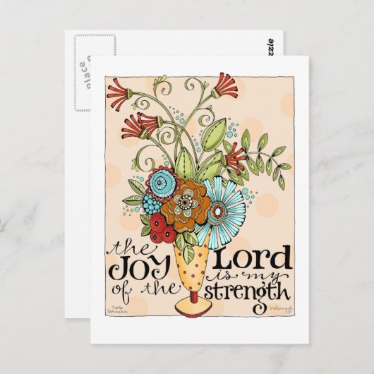 Joy of the Lord - Briefkaart (Voorkant / Achterkant)