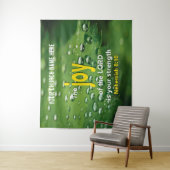 JOY OF THE LORD Christelijk Church Wall Art Wandkleed (In situ)