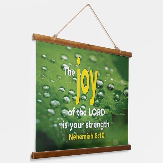 JOY OF THE LORD HANGEND WANDKLEED (Gebogen)