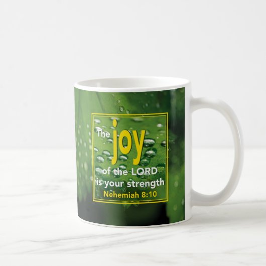 JOY OF the LORD Personalized Koffiemok (Rechts)