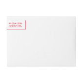 Joy of the Season Return Address Labels (Voorkant)