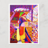 JOY OF TRADING Briefkaart BY MOJI GBADAMOSI OKUBUL (Voorkant)