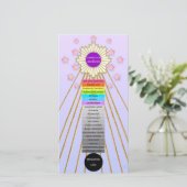 JOY & OVERVLOED LADDERTJE KAART door Hoshi Hana (Staand voorkant)