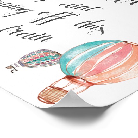 Joy Parade Matprint - 21,5 x 28 cm Poster (Hoek)