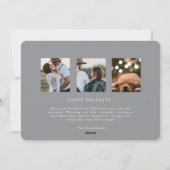 JOY Pas getrouwd is net getrouwd met kerst Kaart (Achterkant)