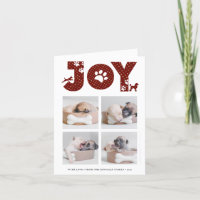 JOY Paws Gold | Pet Lovers Four Photo Collage