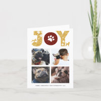 JOY Paws Gold | Pet Lovers Four Photo Collage