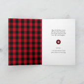 JOY Paws | Pet Lovers Red Buffalo Feestdagen Kaart (Binnen)