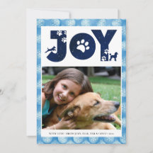 JOY Paws | Pet Lovers Snowflakes in Baby Blue