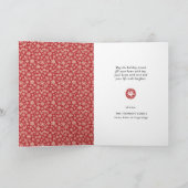 JOY Paws Snowflake | Pet Lover Vier Fotocollage Feestdagen Kaart (Binnen)