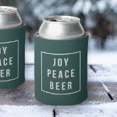 Joy Peace Beer | Funny Holiday Blikjeskoeler