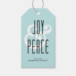 Joy & Peace Gift Label Cadeaulabel