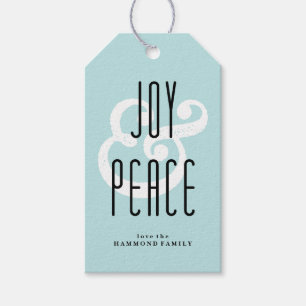 Joy & Peace Gift Label Cadeaulabel