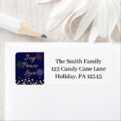 Joy, Peace, Love Fireworks Adres Etiket (Insitu)