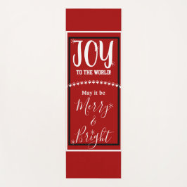 Joy Peace Red Yogamat