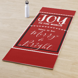 Joy Peace Red Yogamat