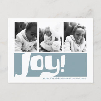 Joy & Peace Triptych Postcard Feestdagenkaart