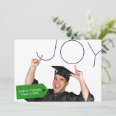 Joy Photo - Afstudeeraankondiging Aankondiging (Staand voorkant)