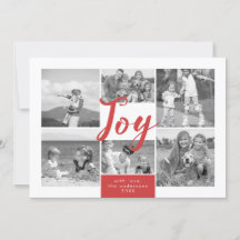 Joy Photo Collage Vakantie Fotokaart