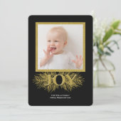 Joy Photo Holiday Card Feestdagenkaart (Staand voorkant)