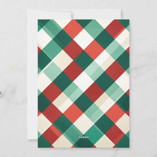 Joy Photo Holiday Kaart (Achterkant)