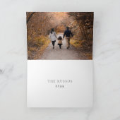 Joy Pizza houdt van kerstfoto's Kaart (Binnen)