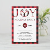 Joy Play Holiday Partij Kaart (Staand voorkant)