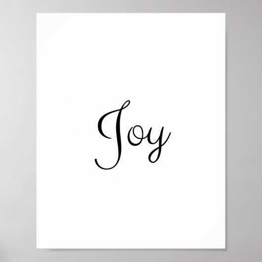 Joy Poster (Voorkant)