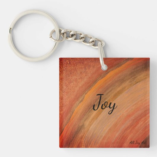 Joy "Precious Time"-Sleutelhanger door All Joy Art Sleutelhanger (Voorkant)