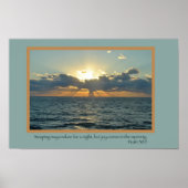 Joy (Psalm 30:5) Poster (Voorkant)