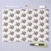 Joy Reindeer Fun kerstavond Tissuepapier (Craft)