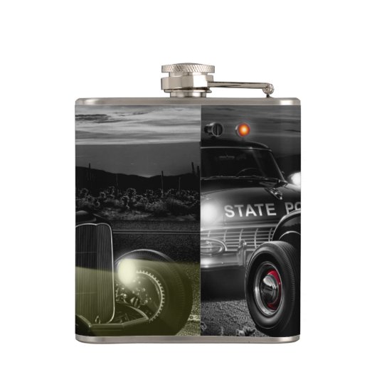 Joy Ride B&W 2 Heupfles (Achterkant)