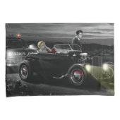 Joy Ride B&W 2 Kussensloop (Voorkant-Rechts)