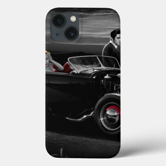 Joy Ride B&W Case-Mate iPhone Case (Achterkant)