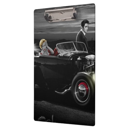 Joy Ride B&W Klembord (Links)