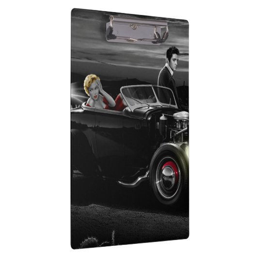 Joy Ride B&W Klembord (Rechts)