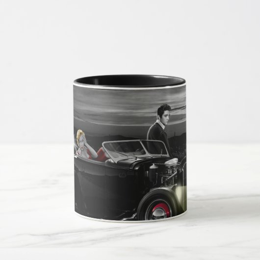 Joy Ride B&W Mok (Midden)