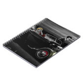 Joy Ride B&W Notitieboek (Linkerzijde)