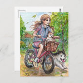 Joy Ride Briefkaart (Voorkant / Achterkant)