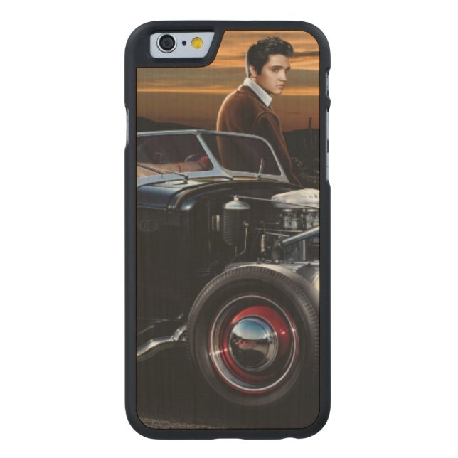 Joy Ride Carved Wood iPhone Hoesje (Achterkant)