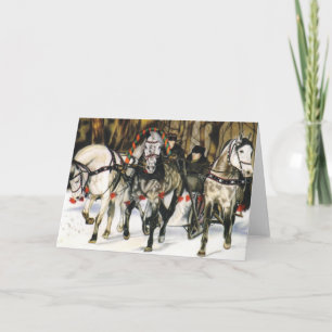 "Joy Ride" kerstkaart Feestdagen Kaart